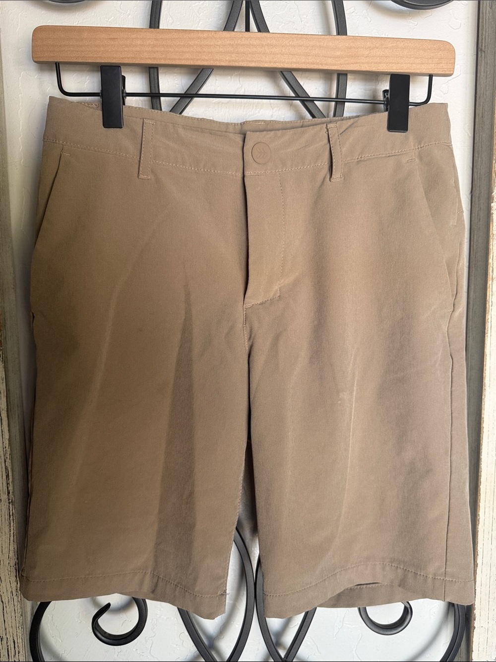 art class | Kid’s Hybrid Shorts | Tan | Size 12